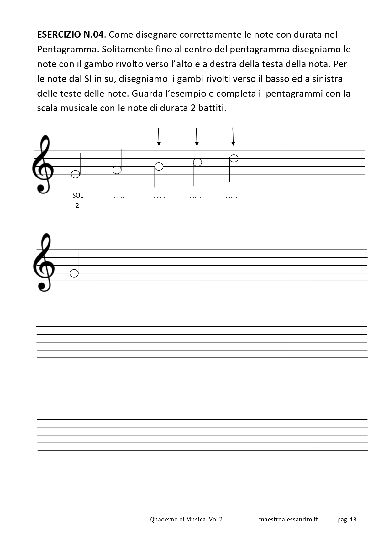 Quaderno di Esercizi dell'Estate per Prima Elementare